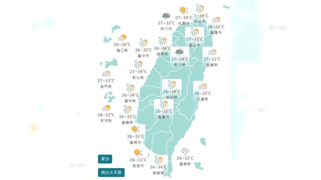 圖/中央氣象局
