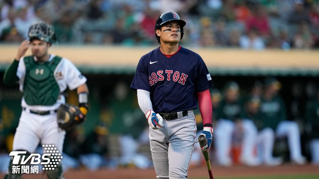 MLB/張育成0安吞K被換下場 紅襪5比6再輸運動家