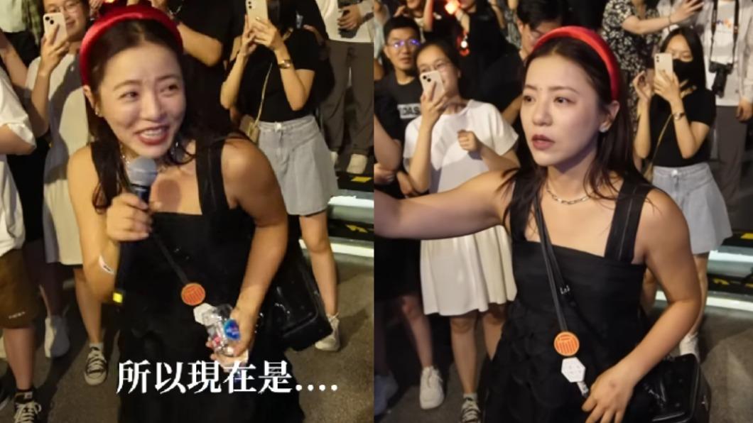 丁噹現身蕭秉治上海場演唱會，更在台下小秀歌喉。（圖／翻攝自蕭秉治臉書）