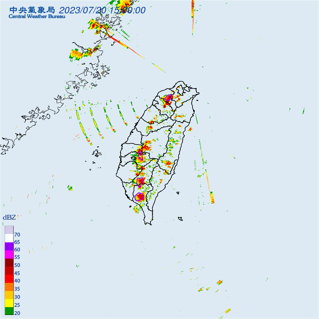 快訊/對流超強!高雄、雲林、嘉義豪雨特報 4地遭大雷雨狂轟