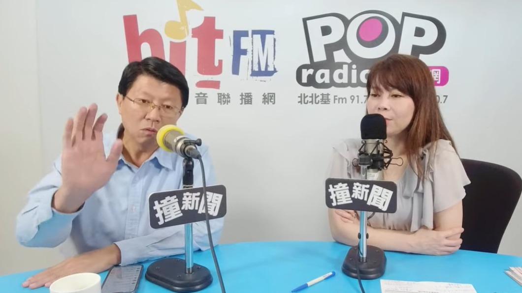 謝龍介強調國民黨全代會當天大家會團結。（圖／翻攝自POP radio YouTube）
