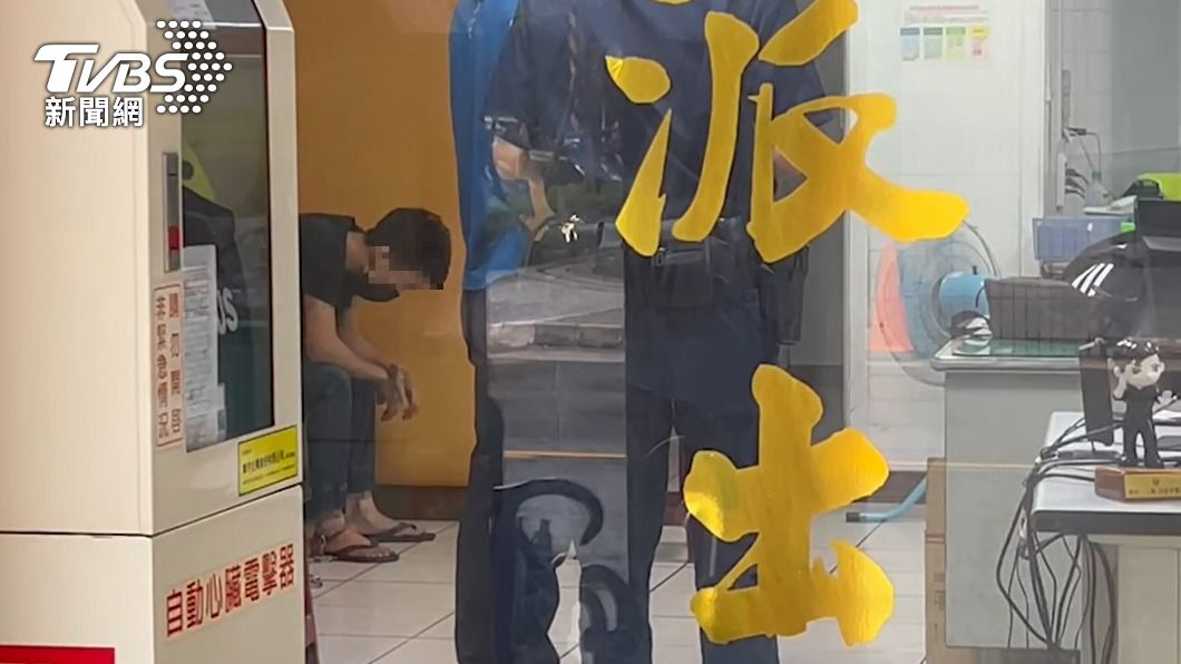 李姓工人被帶回偵訊。(圖/TVBS)