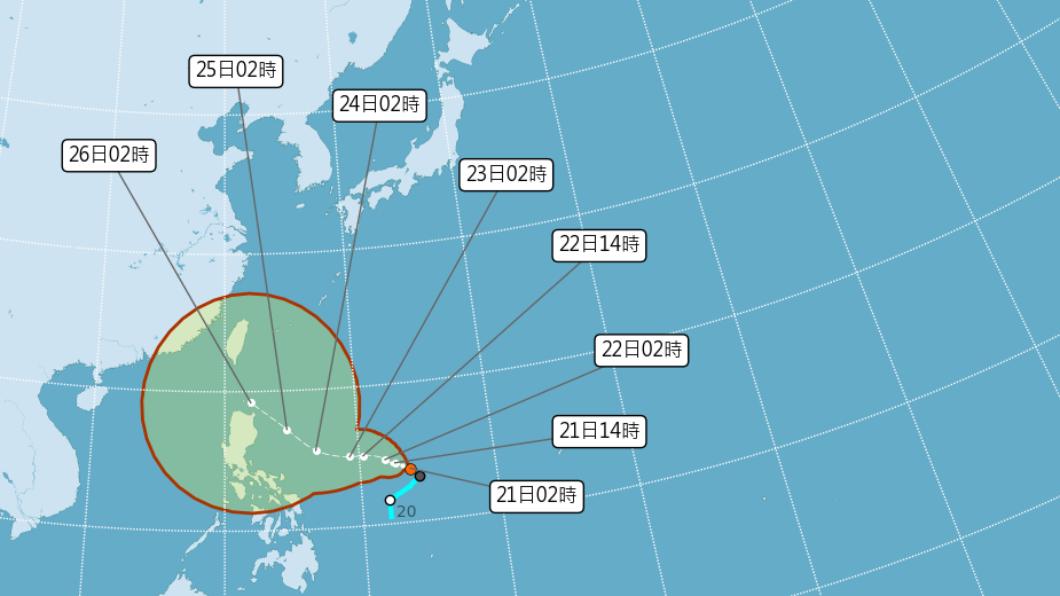 今午後陣雨機率高　菲東熱低壓今成颱下週影響台灣