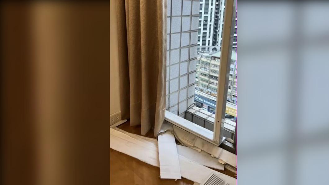 安裝現場曝光。(圖/新北市政府勞檢處提供)
