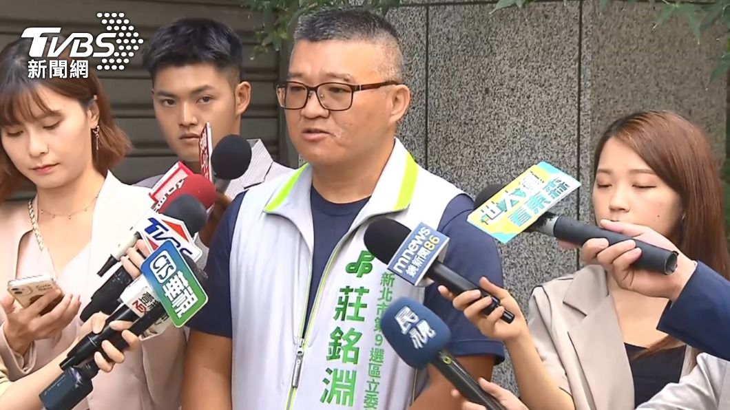 莊銘淵今再次道歉。(圖/TVBS)