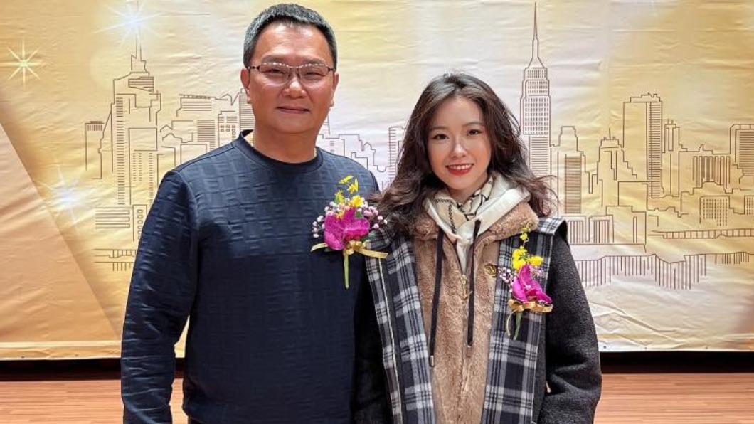 陳紫渝的里長爸爸陳昱庭。(圖/翻攝自陳紫渝臉書)