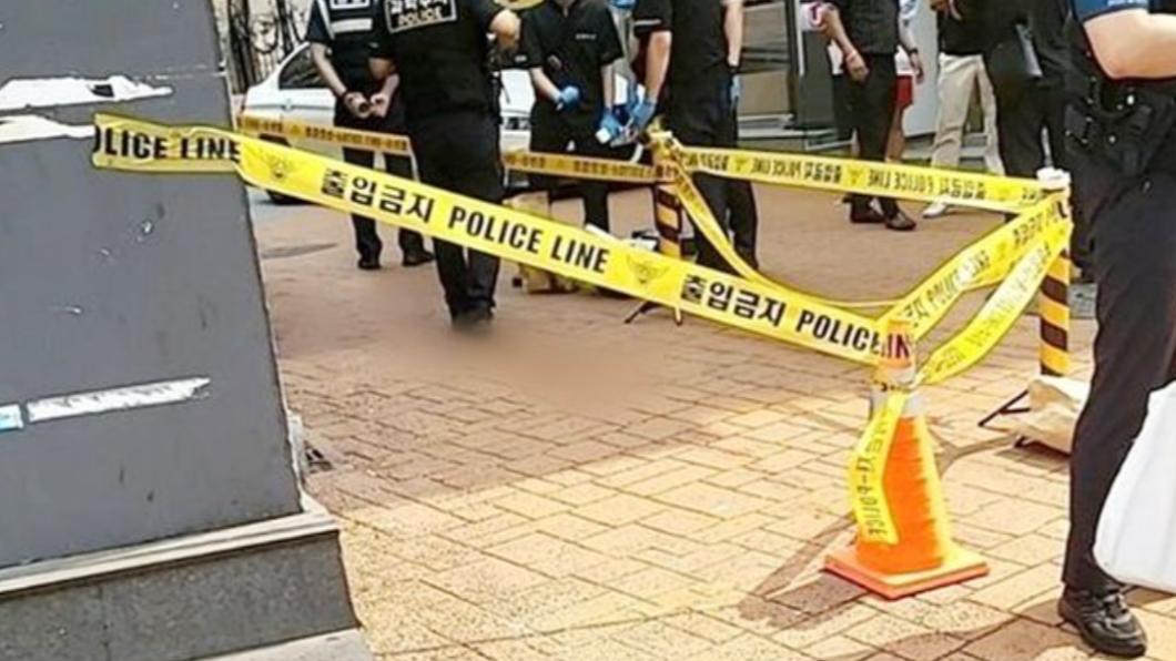 警方立即逮捕兇手並展開調查。(圖/翻攝自News1)