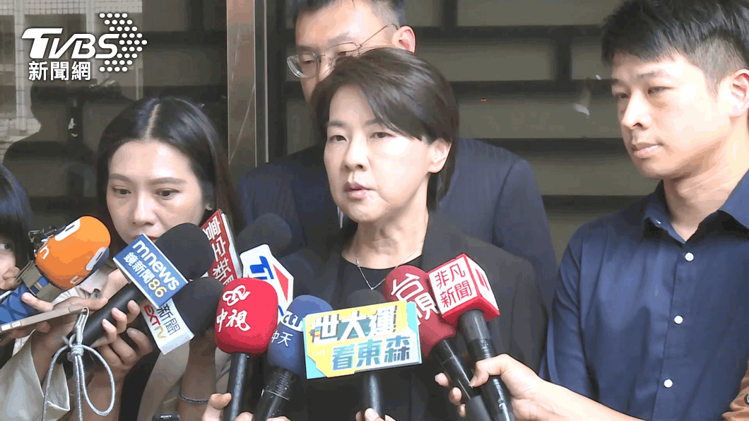 柯文哲競選總部總幹事黃珊珊。(圖/TVBS)
