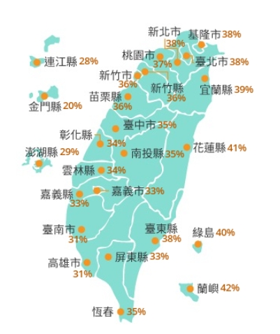 「杜蘇芮」暴風圈侵襲機率。(圖/中央氣象局)