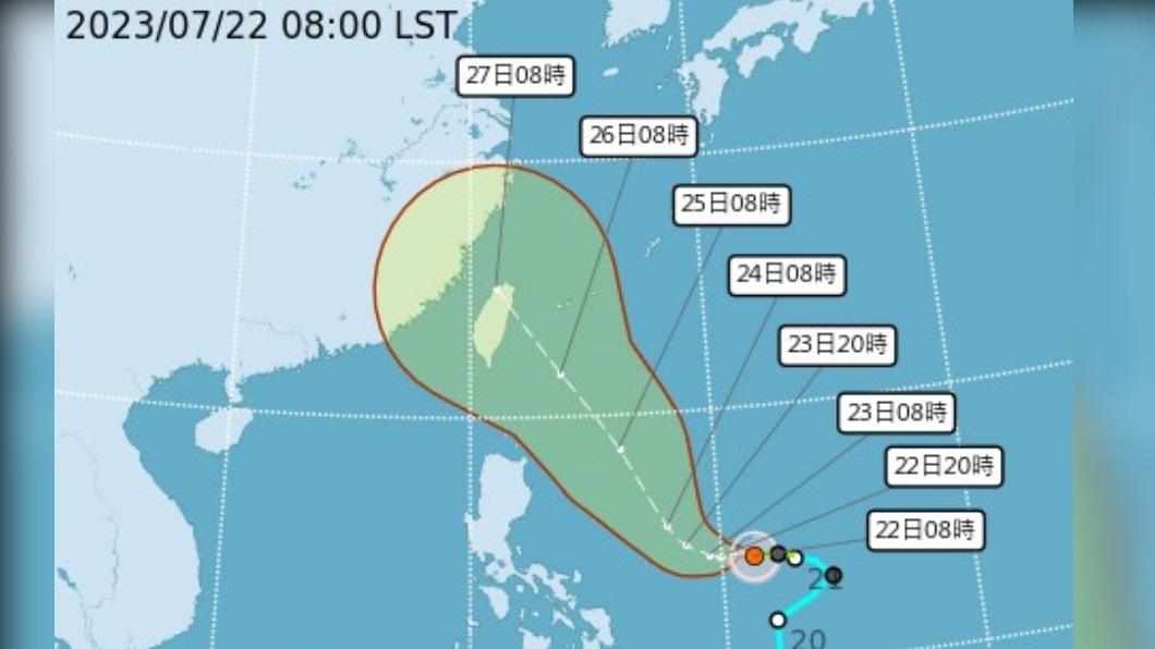 杜蘇芮「海上移動」不排除升強颱　恐東部登陸北上帶豪雨