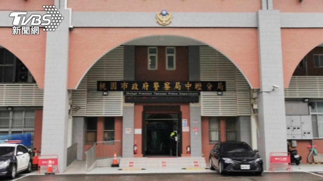 中壢警分局。(圖/TVBS)