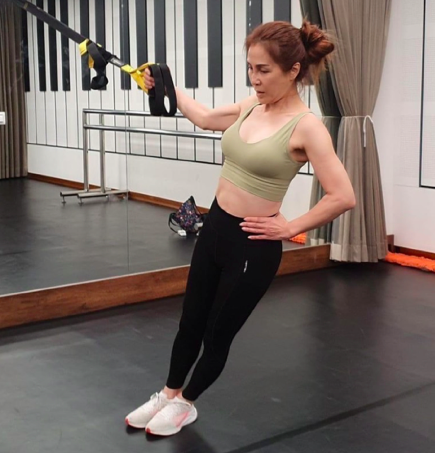 梁佑南後來靠健身回歸身材。(圖/梁佑南提供)
