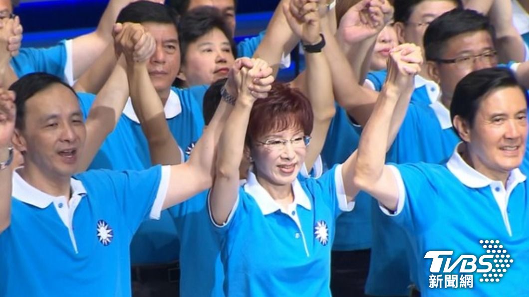 2015年7月已經全代會通過為總統參選人的洪秀柱,卻在三個月後的臨時全代會上遭「換柱」廢止提名。(圖/TVBS資料畫面)