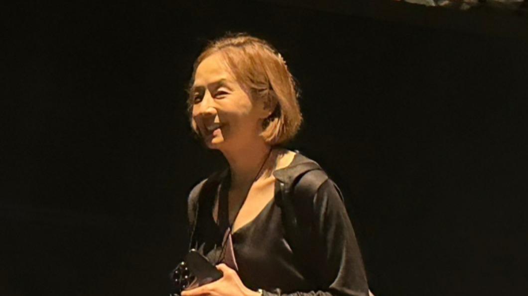 毛舜筠來看李心潔演唱會。(圖/讀者提供)