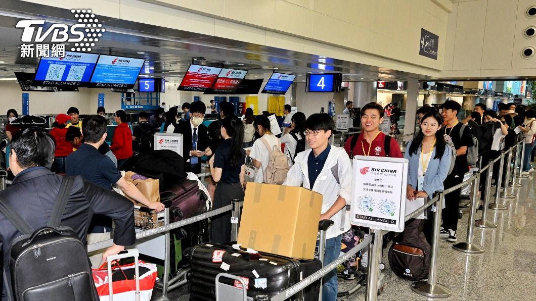 結束9天8夜交流行程 陸生團搭機離台