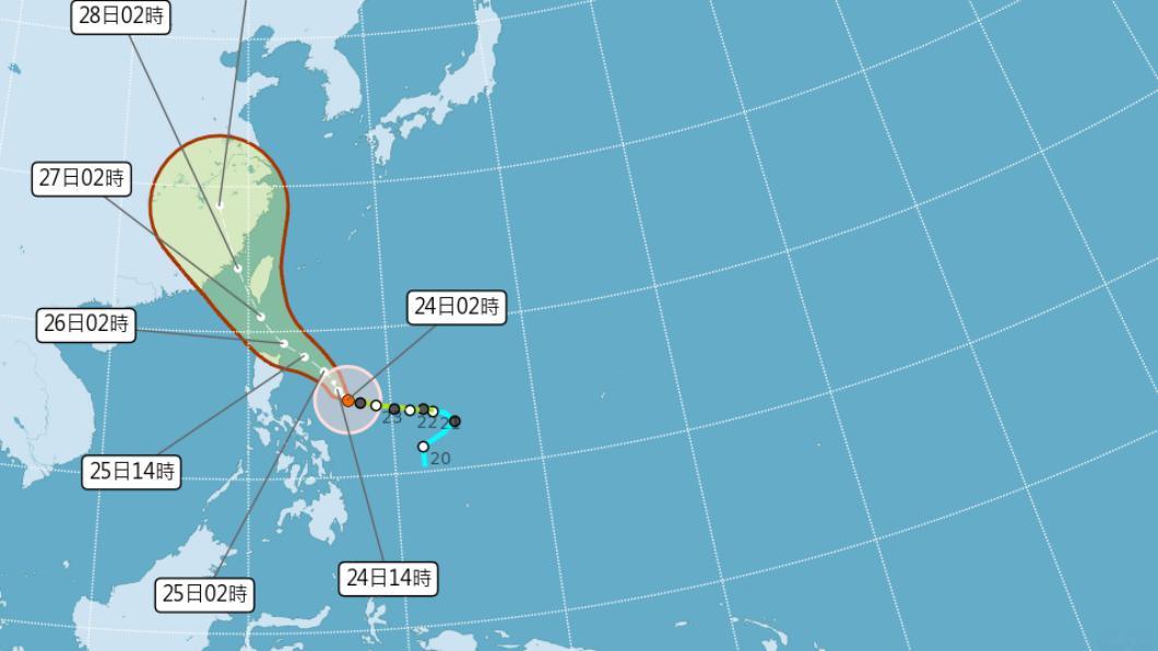 別鬆懈!杜蘇芮最新路徑不會登陸 「這五地」有望放颱風假