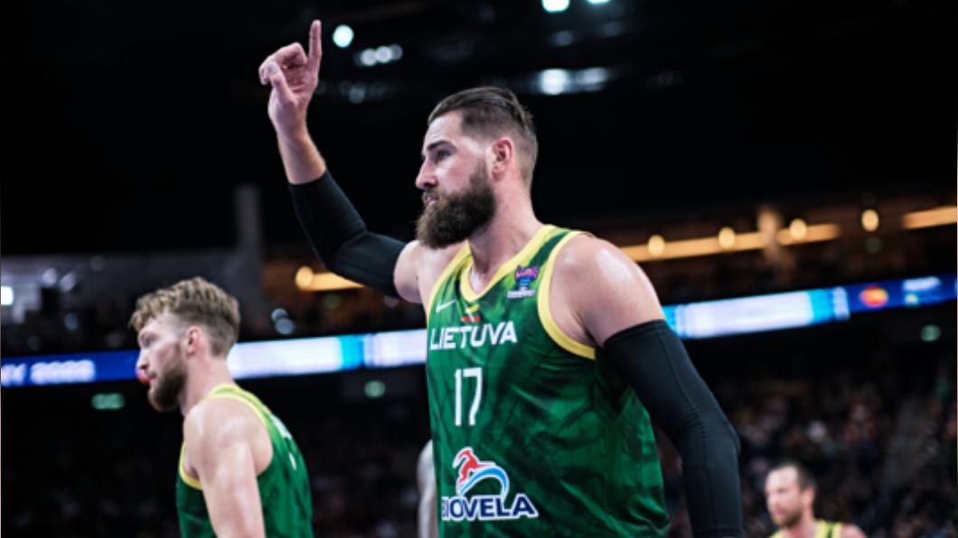 NBA鵜鶘隊球星Jonas Valanciunas成立陶宛指標球員。(圖/悍創運動行銷提供)