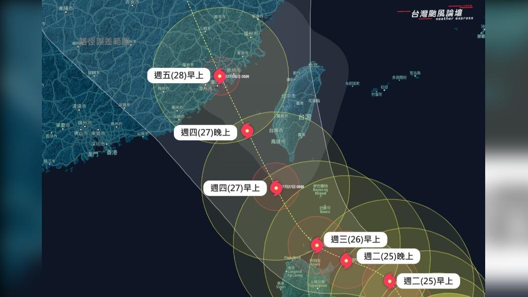 颱風假掰掰?杜蘇芮「中心登陸機率降」 網哀號:天氣之子發威