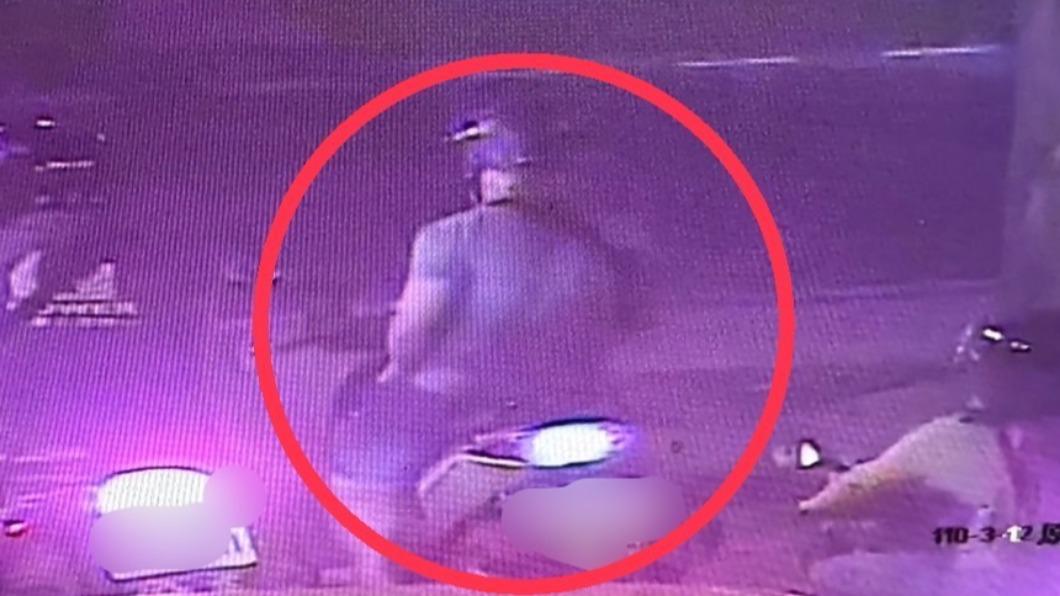 警方調閱監視器，鎖定男子的騎車，在昨天２３日將范姓男子逮捕到案。（圖／基隆市警察局提供）