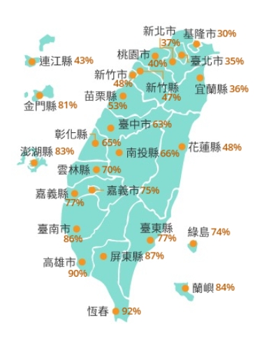 「杜蘇芮」暴風圈侵襲機率。（圖／中央氣象局）