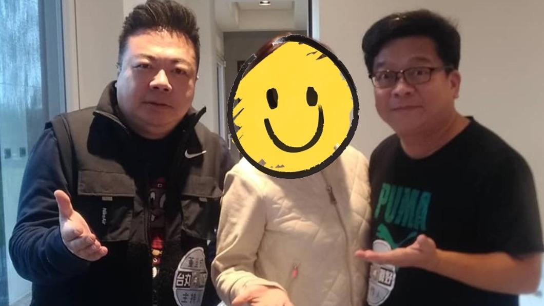 張富（右）曾邀請男星董至成（左）做節目。（圖／翻攝臉書）