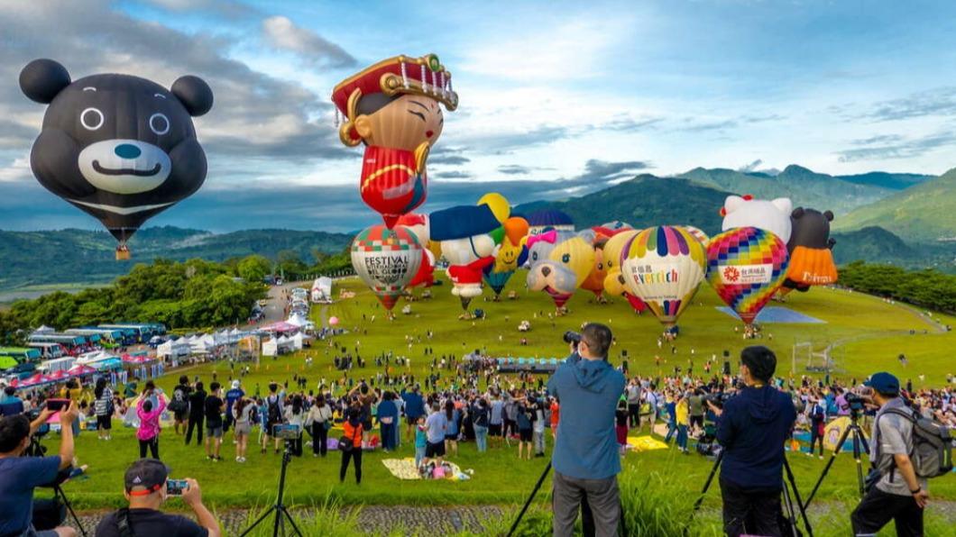 杜蘇芮颱風侵台,熱氣球活動取消。(圖/翻攝自臺灣國際熱氣球嘉年華會官網)