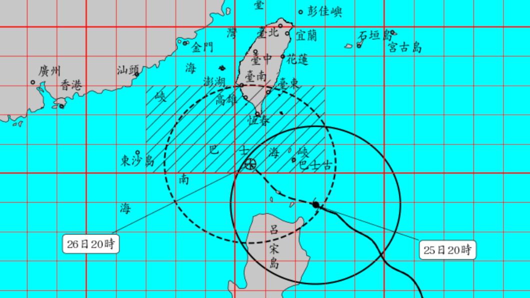 杜蘇芮開始北轉!暴風圈最快明觸陸 大台北今晚起轉雨