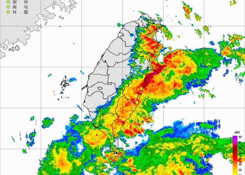 杜蘇芮將替台灣帶來一波雨勢。（圖／氣象局）