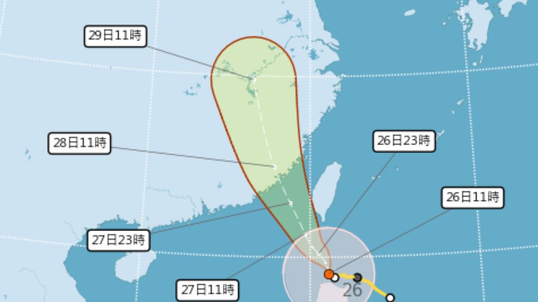 杜蘇芮暴風圈將觸陸!陸警警戒區擴大 一圖看懂各地風雨狀況