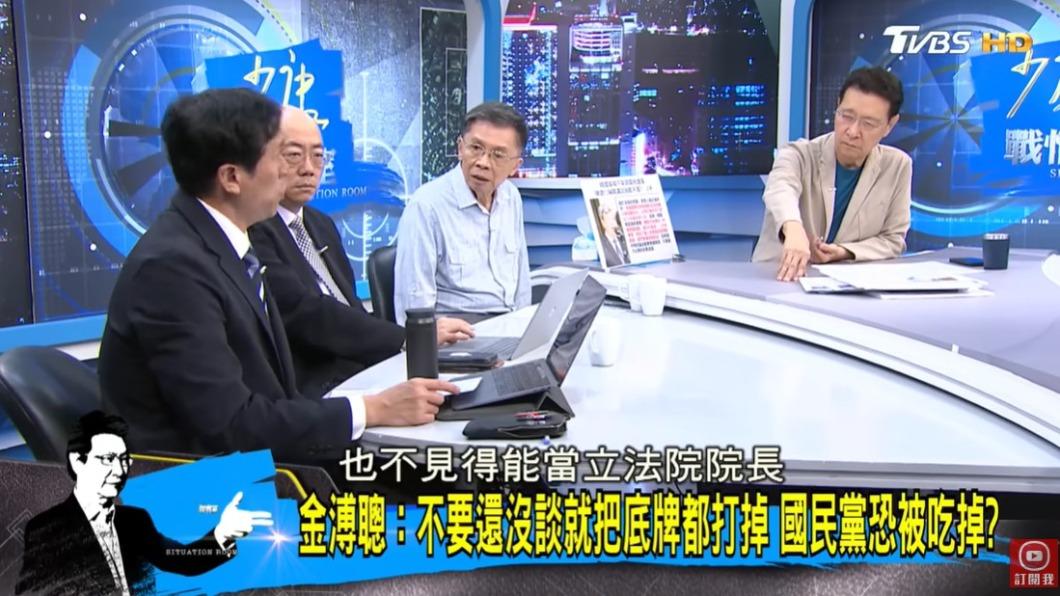黃暐瀚認為給韓國瑜列不分區也只是當陽春立委。（圖／TVBS）