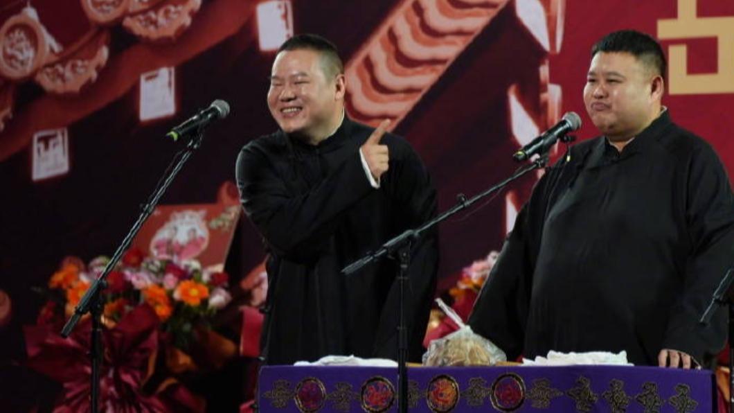 岳雲鵬(左)本是相聲演員,因幽默討喜深受觀眾喜愛,後來也轉型電影演員。(圖/翻攝自岳雲鵬微博)