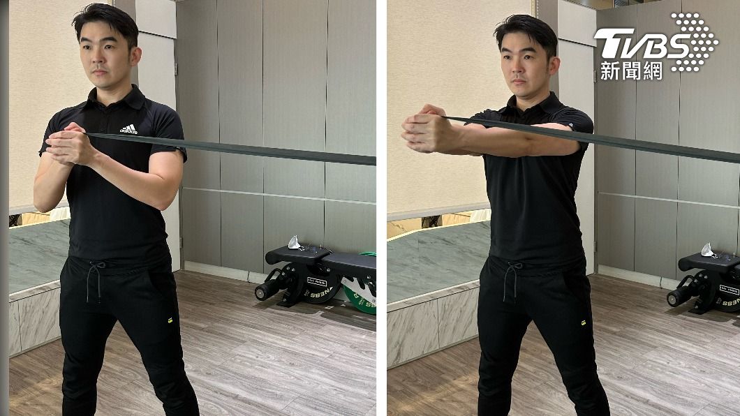 三招核心抗旋轉運動 改善慣用邊症候群(圖/陳相宏醫師臉書)