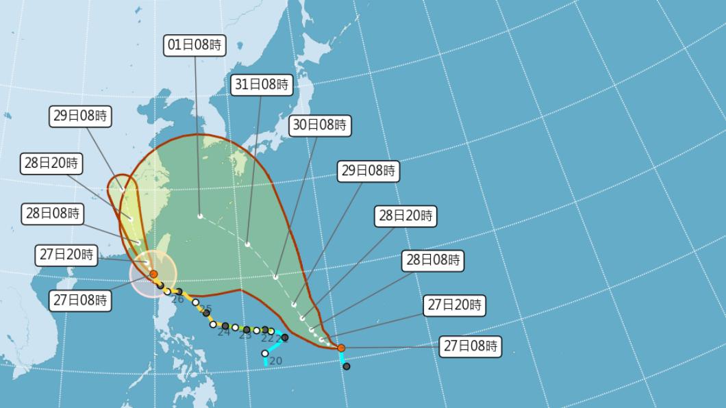 （圖／中央氣象局）
