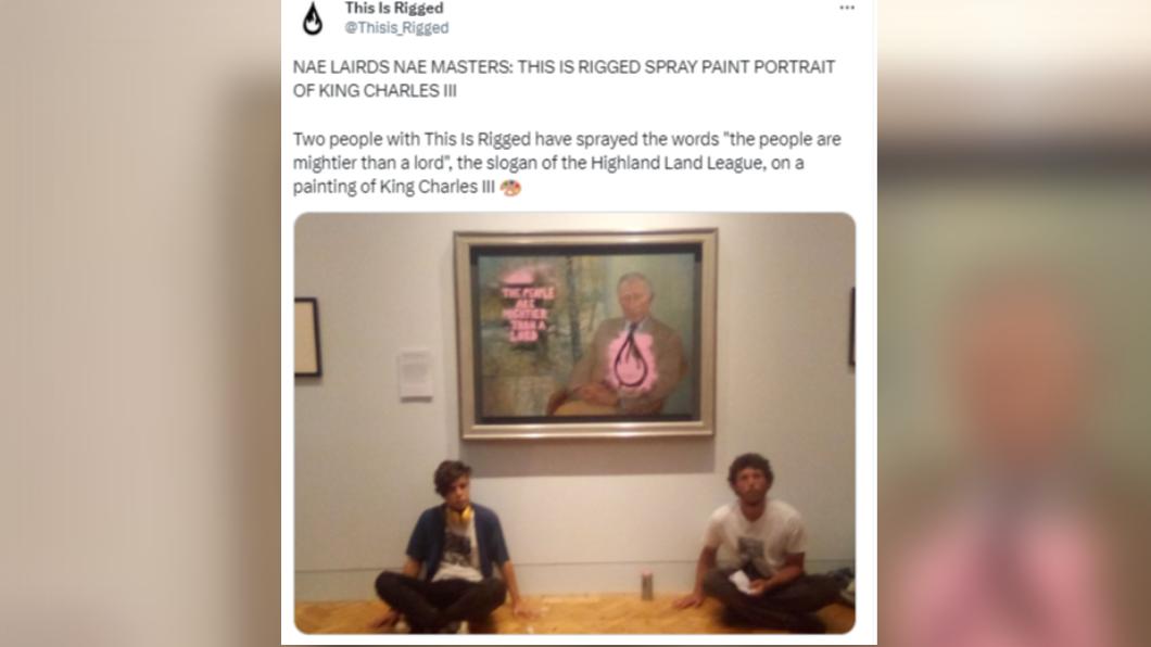 This is Rigged發文公開「犯行」。(圖/翻攝自 推特@Thisis_Rigged)