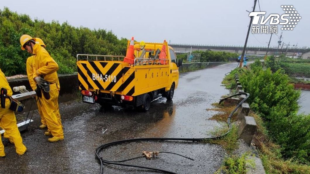 杜蘇芮發威!雲林還有一萬多戶停電 台電:搶修中、今恢復供電