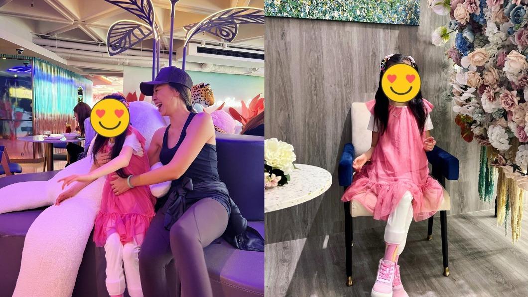鍾麗淇大女兒Isabella已經12歲，近照曝光。（圖／翻攝自鍾麗淇臉書）