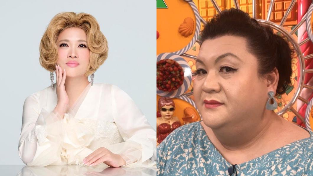 IKKO(左)、貴婦松子都是較為知名的男大姐藝人代表。(圖/翻攝自IKKO IG、TBS臉書)