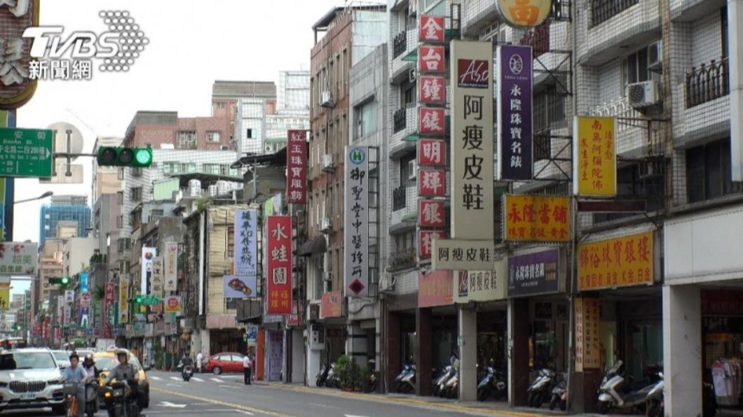 台灣招牌時常陳列在路旁,不過若是超出規定範圍恐釀成用路人安全。(示意圖/shutterstock達志影像)