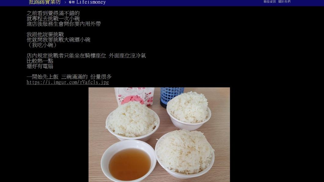 原PO發文。（圖／翻攝自PTT）