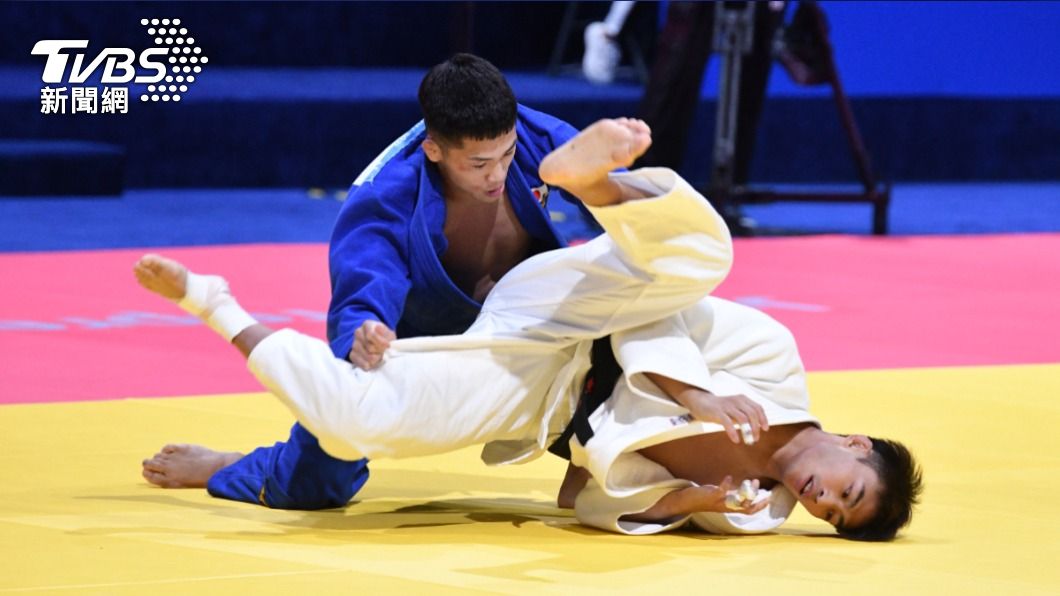 楊勇緯決賽戰敗給日本選手中村太樹。(圖/胡瑞麒攝)