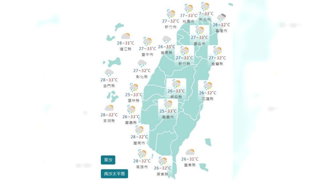 圖／中央氣象局