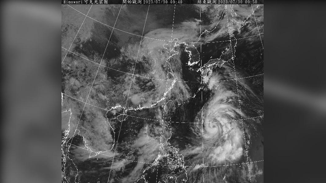 這2天最接近台灣!降雨熱區曝 鄭明典:卡努颱風旋起來了