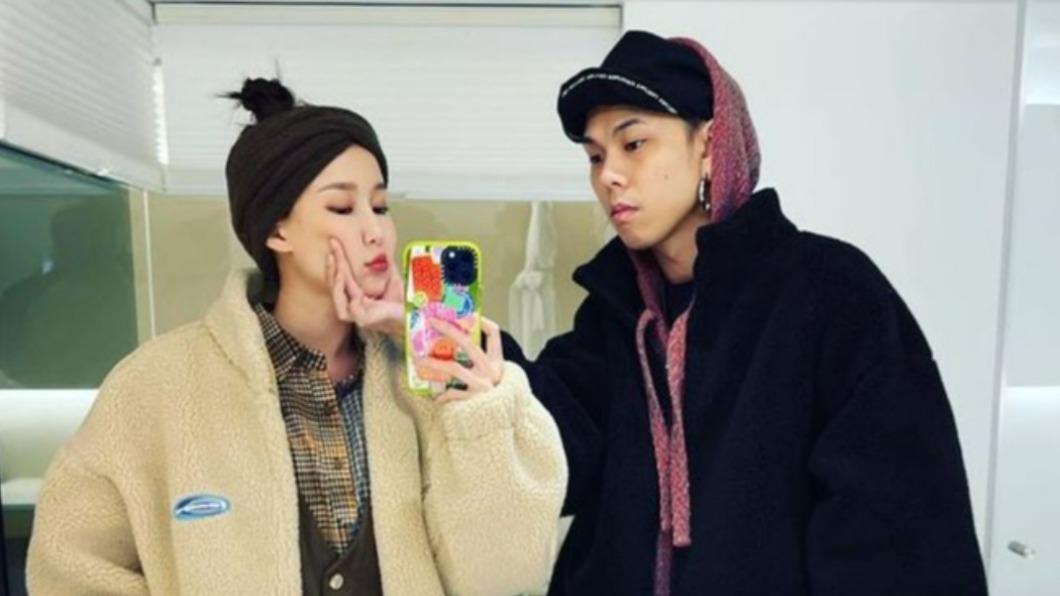 網紅兔美、男友梁士華。(圖/翻攝自兔美 IG)