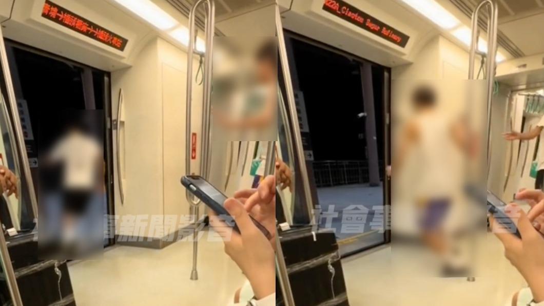 捷運變遊樂場？高雄2少年車廂來回奔跑　大玩「接力賽」慘了