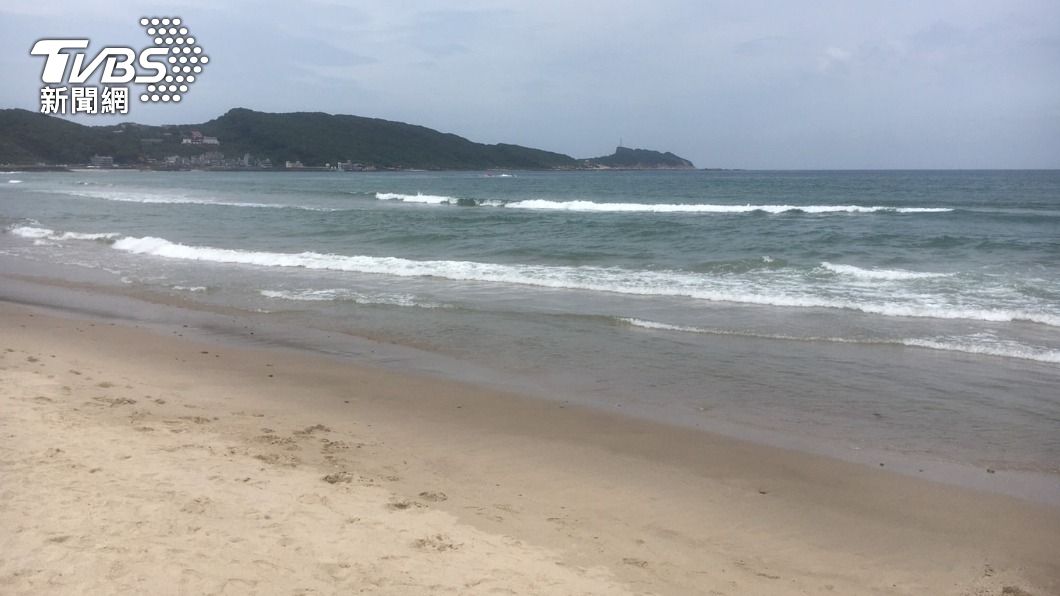 萬里海水浴場溺水意外。(圖/TVBS)