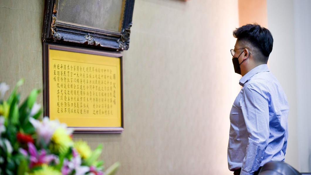 謝典林退出國民黨。(圖/翻攝自謝典林臉書)