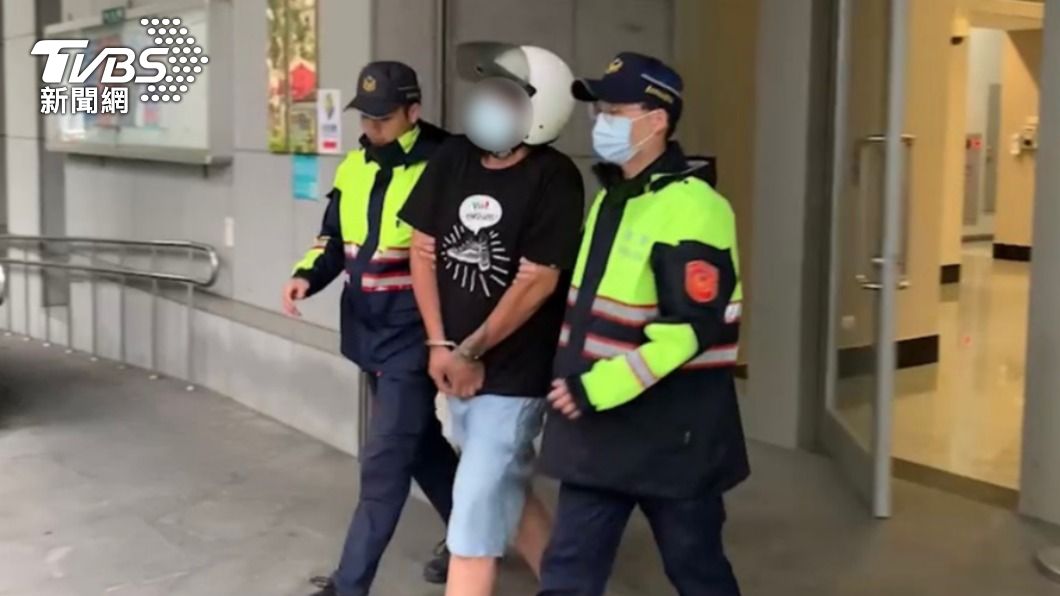 竊賊不到1小時就遭警方逮捕。(圖/TVBS)