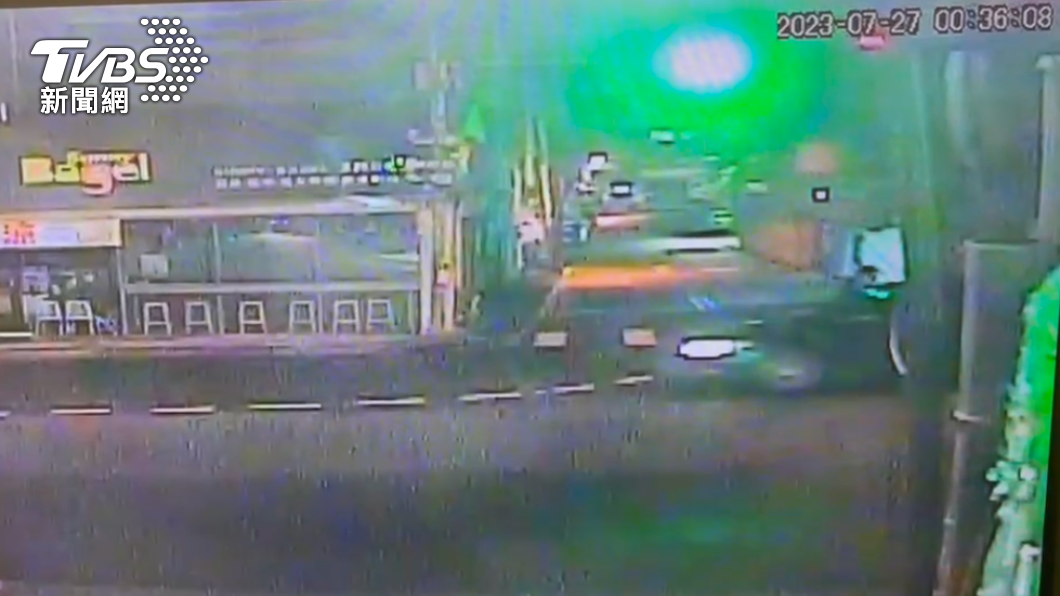 該起車禍發生在中山路三段一處路口。（圖／警方提供）