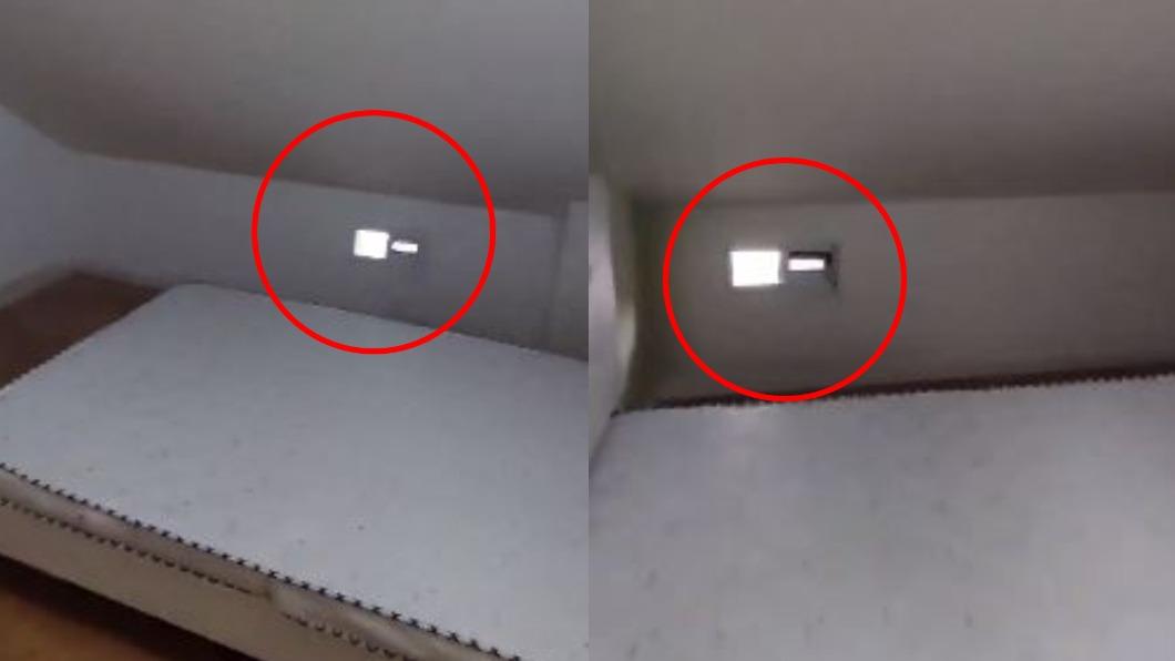 2間閣樓雅房雖然面積不大,但家具應有盡有,甚至還各自有面對外窗。(圖/翻攝自微博)
