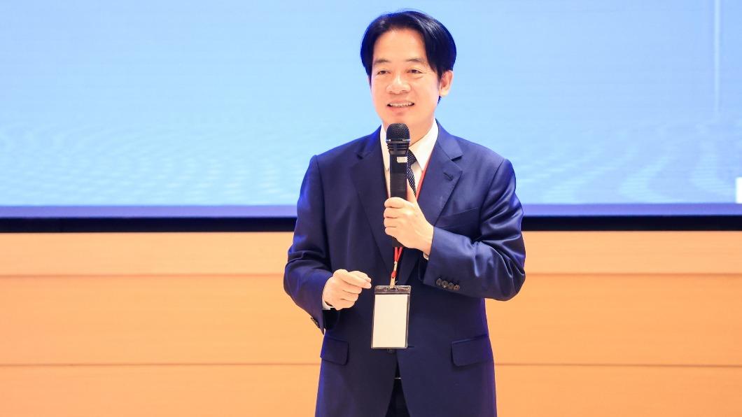 賴清德出席「臨海50領航台灣-新港都產業論壇」。（圖／總統府提供）